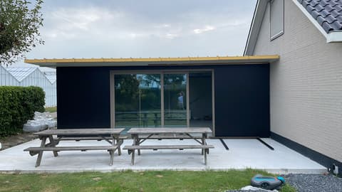 Nieuwbouw van de schuur in 's-Gravenzande: Vergunningsvrije Nieuwbouw Schuur Westland