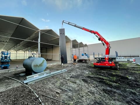 Fase 5 van de renovatie van het kasdek in Aalsmeer
