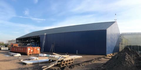 Fase 2 van de renovatie van het bedrijfspand in Aarlanderveen