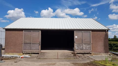 Fase 1 van de renovatie van Roland van der Werf Boomkwekerij in Boskoop
