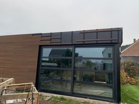 Fase 2 van de renovatie van kasschuur Doerstaete in Wateringen