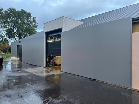 Fase 2 van de renovatie van het bedrijfspand in De Kwakel