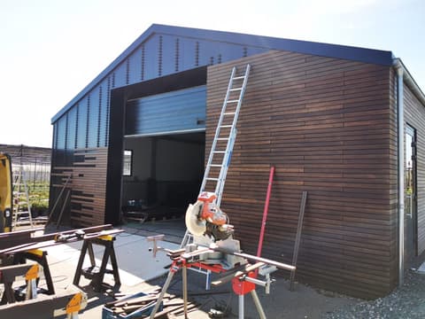 Fase 2 van de renovatie van het bedrijfspand in Boskoop