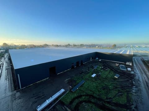 Fase 3 van de renovatie van het kasdek in Aalsmeer