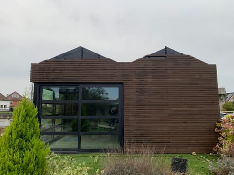 Fase 15 van de renovatie van kasschuur Doerstaete in Wateringen
