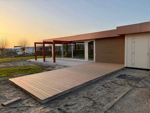 Fase 20 van de nieuwbouw van de schuur in Poeldijk