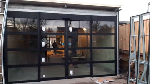 Fase 3 van de renovatie van bedrijfsruimte Koornneef Versmarkt in 's-Gravenzande