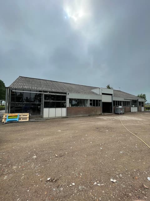 Fase 4 van de renovatie van het bedrijfspand in De Kwakel