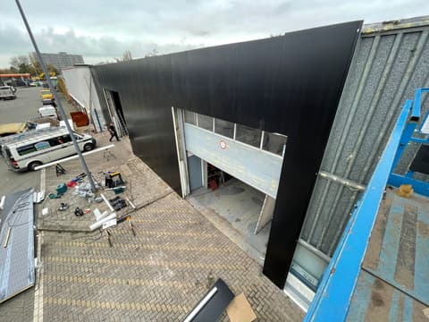 Fase 4 van de renovatie van het bedrijfspand in Hoek van Holland