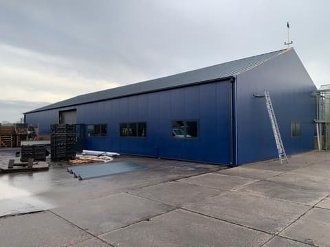 Fase 3 van de renovatie van het bedrijfspand in Aarlanderveen