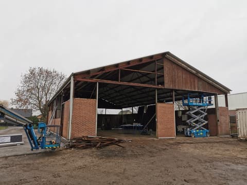 Fase 16 van de renovatie van het bedrijfspand in Nieuwerkerk aan den IJssel