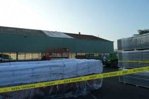 Voor de asbestsanering: het project in 's-Gravenzande