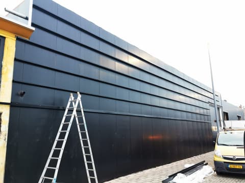 Fase 7 van de renovatie van het bedrijfspand in Hoek van Holland
