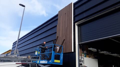 Fase 8 van de renovatie van het bedrijfspand in Hoek van Holland