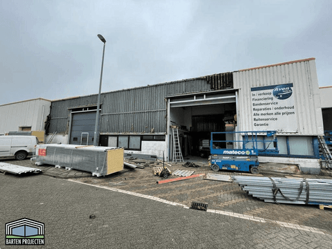 Fase 23 van de renovatie van het bedrijfspand in Hoek van Holland