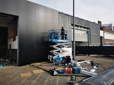 Fase 17 van de renovatie van het bedrijfspand in Hoek van Holland