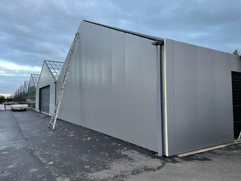 Fase 11 van de renovatie van het bedrijfspand in De Kwakel
