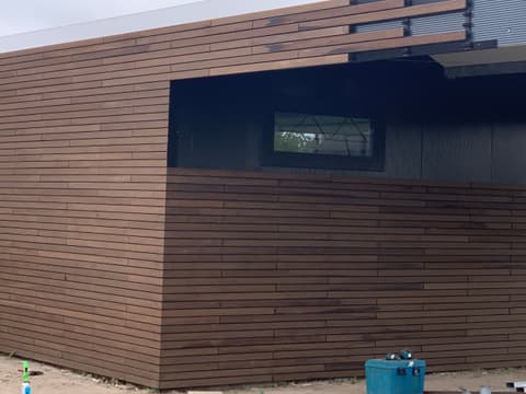 Fase 20 van de renovatie van kasschuur Doerstaete in Wateringen