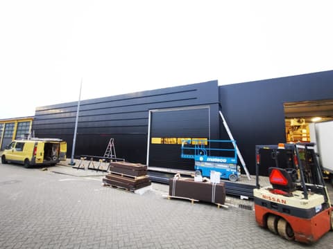Fase 19 van de renovatie van het bedrijfspand in Hoek van Holland