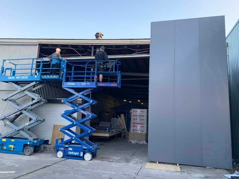 Fase 10 van de renovatie van Mol Sloopwerken in Vlaardingen