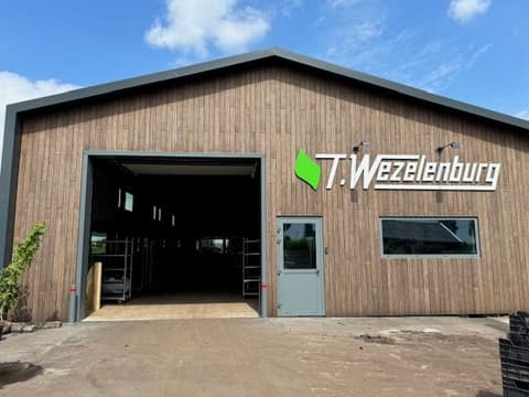 Fase 15 van de renovatie van bedrijfspand Wezelenburg in Boskoop
