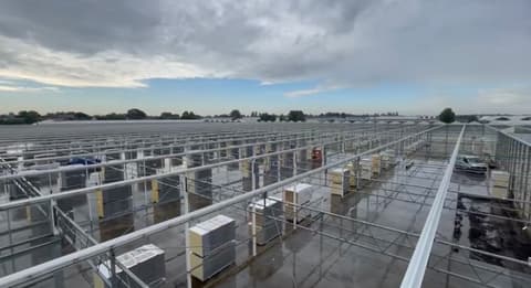 Fase 11 van de renovatie van het kasdek in Aalsmeer