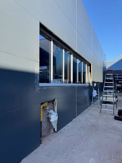 Fase 15 van de renovatie van bedrijfspand Haitsma in Bleiswijk