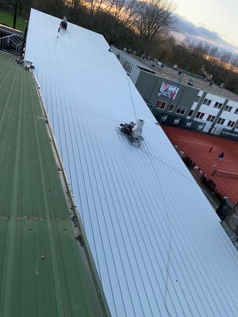 Fase 18 van de renovatie van sporthal Reyerparc in Ridderkerk