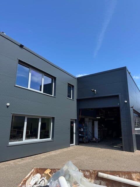 Fase 19 van de renovatie van bedrijfspand Haitsma in Bleiswijk