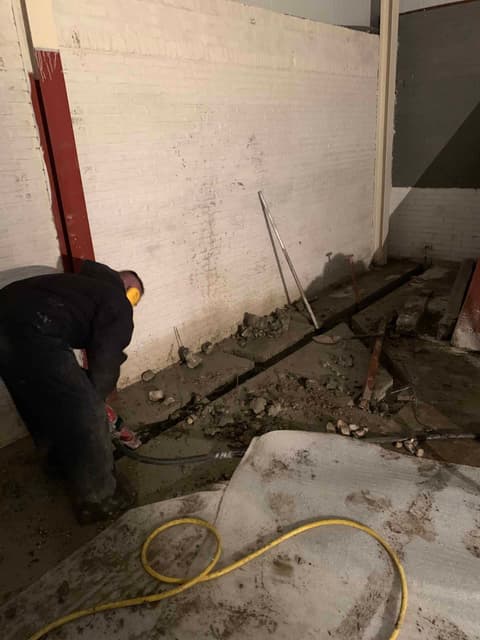 Fase 8 van de renovatie van bedrijfsruimte Koornneef Versmarkt in 's-Gravenzande
