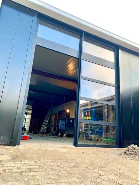 Fase 11 van de renovatie van bedrijfsruimte Koornneef Versmarkt in 's-Gravenzande
