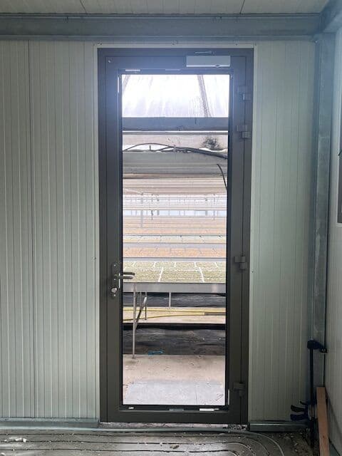 Fase 25 van de nieuwbouw van de schuur in 's-Gravenzande