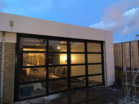 Fase 17 van de renovatie van bedrijfsruimte Koornneef Versmarkt in 's-Gravenzande