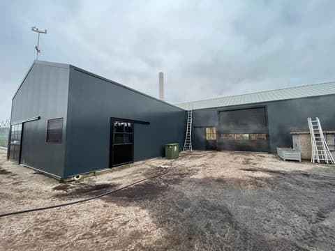 Fase 2 van de renovatie van het bedrijfspand in 's-Gravenzande
