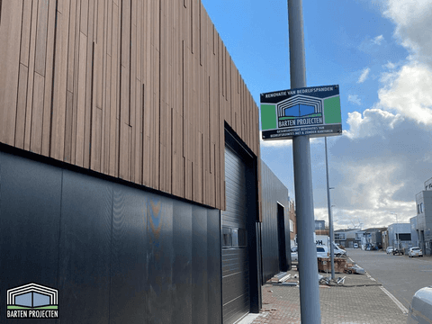 Fase 25 van de renovatie van het bedrijfspand in Hoek van Holland