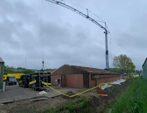 Fase 9 van de verbouwing van het bedrijfspand in Utrecht