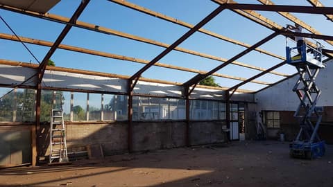 Fase 8 van de renovatie van Roland van der Werf Boomkwekerij in Boskoop