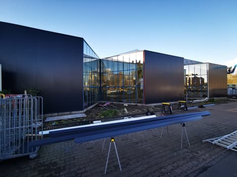 Fase 7 van de renovatie van tuincentrum Osdorp in Aalsmeer