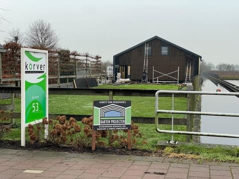 Fase 15 van de renovatie van bedrijfspand Korver in Boskoop