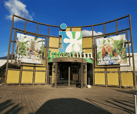 Fase 19 van de renovatie van tuincentrum Intratuin in Koudekerke