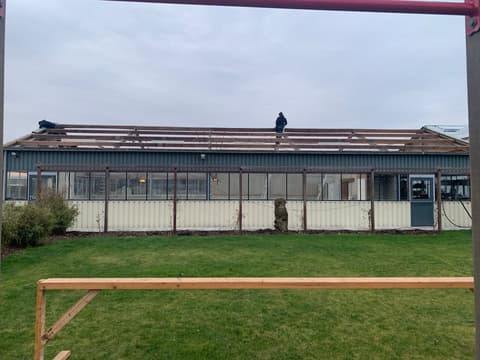 Fase 7 van de renovatie van het bedrijfspand in Boskoop