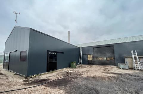 Na de renovatie: het bedrijfspand in 's-Gravenzande