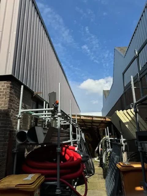 Fase 5 van de renovatie van bedrijfspand Haitsma in Bleiswijk