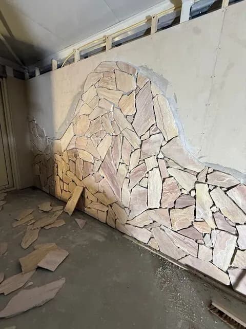 Fase 12 van de nieuwbouw van de schuur in Poeldijk