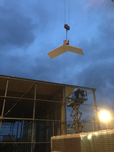 Fase 7 van de nieuwbouw van Agriport A7