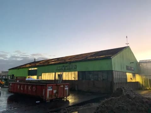 Fase 6 van de renovatie van het bedrijfspand in Aarlanderveen