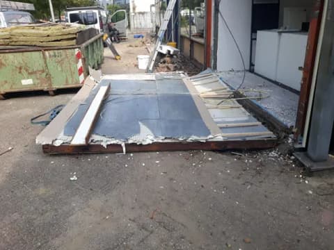Fase 6 van de renovatie van bedrijfspand Tegelfloor in Breda