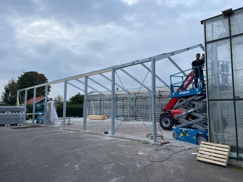 Staalconstructie voor een bedrijfspand, foto 3 van 4
