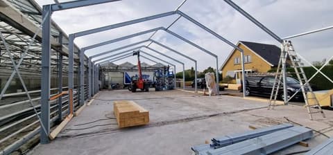Staalconstructie voor een bedrijfspand, foto 4 van 4